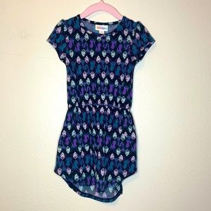 LuLaRoe Girls Size 2 Maleficent Dress Halloween🎃